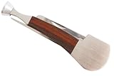Tobacco Pipe 3-in-1 Tool - Classic Wood & Stainless Steel - Tamper, Reamer & Pick