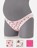 Motherhood Maternity: Plus Size 3 Pack Printed Fabric Maternity Bikini Panties