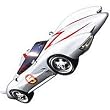 Speed Racer - Peel and Stick - 19 Wall Stickers Decals