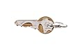 True Utility TU47 Keytool Multifunction Stainless Steel Key Ring Tool Accessory