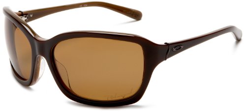 Oakley Für Frau Taken Oo2013 Dark Brown / Bronze Polarized Metallgestell Sonnenbrillen