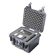 Pelican 1300 Case w/Foam (Silver)