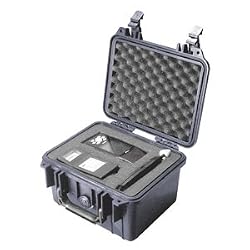 Pelican 1300 Case with Foam for Camera (Silver)