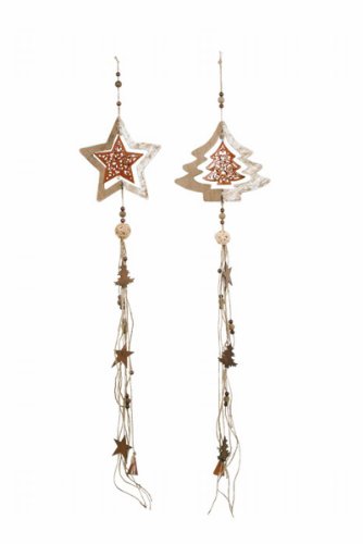 small foot company 6227 Girlande Stern und Tanne, 2-er Set