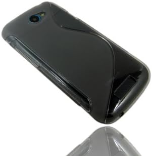 BasalCase HTC One S TPU S-Line Wave Case - Smoke [BasalCase Retail Packaging]
