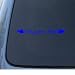 HEAVEN SENT - Car, Truck, Notebook, Vinyl Decal Sticker #1271 | Vinyl Color: Blue