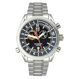 Luminox 1402 Yachting Series Mens Professional Dive Watch, Chronograph, Black Dial by Luminox