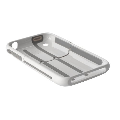 Agent18 EcoShield Slider iPhone 3GS White A18IPES3/W