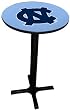 North Carolina Tar Heels Pub Table with Black Commercial Base