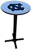 North Carolina Tar Heels Pub Table with Black Commercial Base