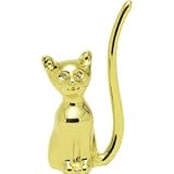 Swissco Ring Holder Siamese Cat - Gold Tone