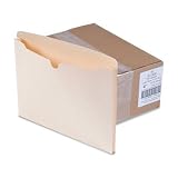 File Jacket, 1-1/2 Exp, Letter, 50 Count, Manila