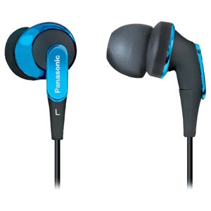 Panasonic RP-HJE350-A SLIMZ In-Ear Headphones (Blue)