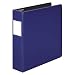 Wilson Jones 384 Line Heavy-Duty Locking D-Ring Binder, 2-Inch Capacity, 8.5 x 11 Inch Sheet Size, Dark Blue (W384-44BLPP)