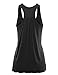 WT830 Womens Everyday Racer Tank XXL BLACK_RAYON