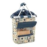 Picnic Time 652-04-880 Trio-Equinox Insulated Tote with Wine and Cheese Service