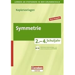 Lernen an Stationen in der Grundschule - Neue Ausgabe: 2.-4. Schuljahr - Symmetrie: Kopiervorlagen mit CD-ROM: Grundschule 2.-4. Schuljahr. Editierbare Kopiervorlagen und Unterrichtsplaner