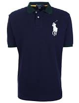 Ralph Lauren Mens Polo Shirt Big Pony Navy