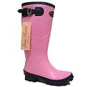 Pink Navy Jane Austin Wellies Rubber Wellies Wellington Boots