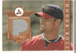2003 Upper Deck Honor Roll Dean's List Jerseys #AP1 Albert Pujols - St. Louis Cardinals (Piece of Authentic Game Used Jersey) (Baseball Cards)