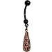 Handcrafted Exotic Austrian Crystal Belly Ring