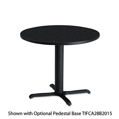 Table Top, 30" Round, Charcoal Anthracite
