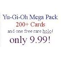 Yu-Gi-Oh Mega Pack: 200+ Yugioh cards, 5 rares and one free parallel ultra rare!