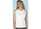 Plus Brisas Solid Woven Shirt