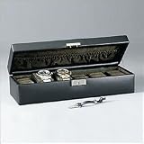 Ragar GQ Jewelry Box in Genuine Leather, Holds (6) Watches
