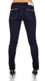 Blank Studded Skinny Jean - Blueberry