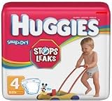 Huggies Snug & Dry Baby Diapers Size 4, Pack/24