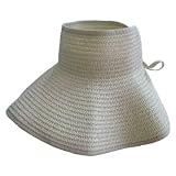 White Color Handwoven Straw Mesh Packable Swinger Hat 31sOkWzRdLL. SL160 White Color Handwoven Straw Mesh Packable Swinger Hat