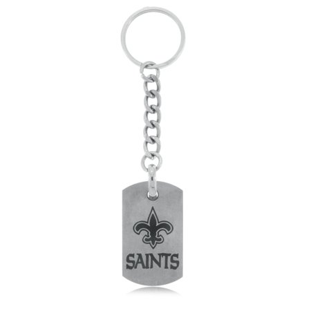 New Orleans Saints Key Ring Fine Titanium Keychain New