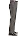 Haggar Men's Cool 18 Hidden Expandable Waist Plain Front Pant,Graphite,36x32
