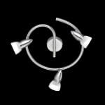 LED Spirale Rondell 3x3W warmweiss 30...