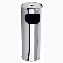 Metall Aschenbecher Standascher mit Papierkorb �20,5x57,5cm