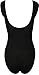 PaperMoon Women's Mesh Panel Sleeveless Bodysuit