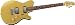 Ernie Ball Music Man Reflex Tremolo Electric Guitar, Vintage Gold, Rosewood Fretboard, Matching Headstock