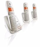 Philips DECT Cordless 3-Handsets