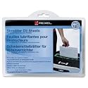Rexel Oil Sheets in Envelope Design for for Monthly Even Lubrication of Shredder Ref 2101948 [Pack 12]