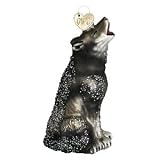 Old World Christmas Howling Wolf Ornament