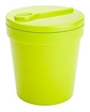 Zak Designs 1-Pint Insulated Ice-Cream Tubbie with Freezable Gel Lid, Kiwi