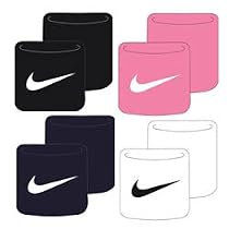 Nike Swoosh Wristband - Pair (Size: One Size) (Colour: Navy Blue / White )