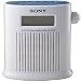 Sony ICFS79W AM/FM/Weather Band Digital Tuner Shower Radio (White)