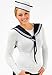 Adult Sailor Girl Set - Hat and Scarf