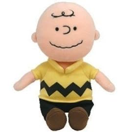 Beanie Babies Peanuts Charlie Brown Musical Plush