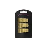 30 Gold Blonde Traditional Kirby Hair Grips Slides Clips Pins 5cm