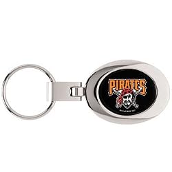 Pittsburgh Pirates Domed Metal Keychain