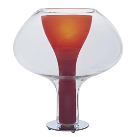 George Kovacs Soft Tangerine Glass Desk Lamp