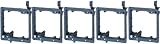 Arlington LV2-5 2-Gang Low Voltage Mounting Bracket, 5-Pack